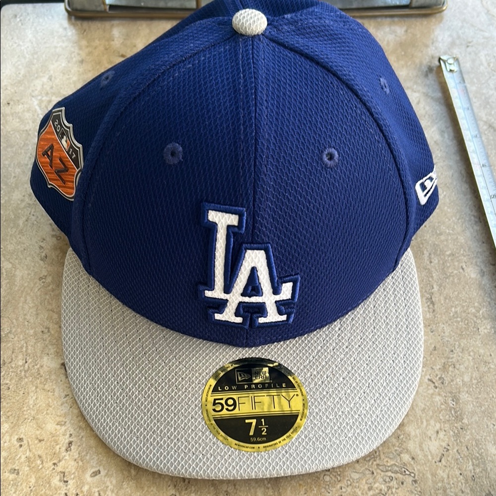 New Era Blue and Gray LA Cap